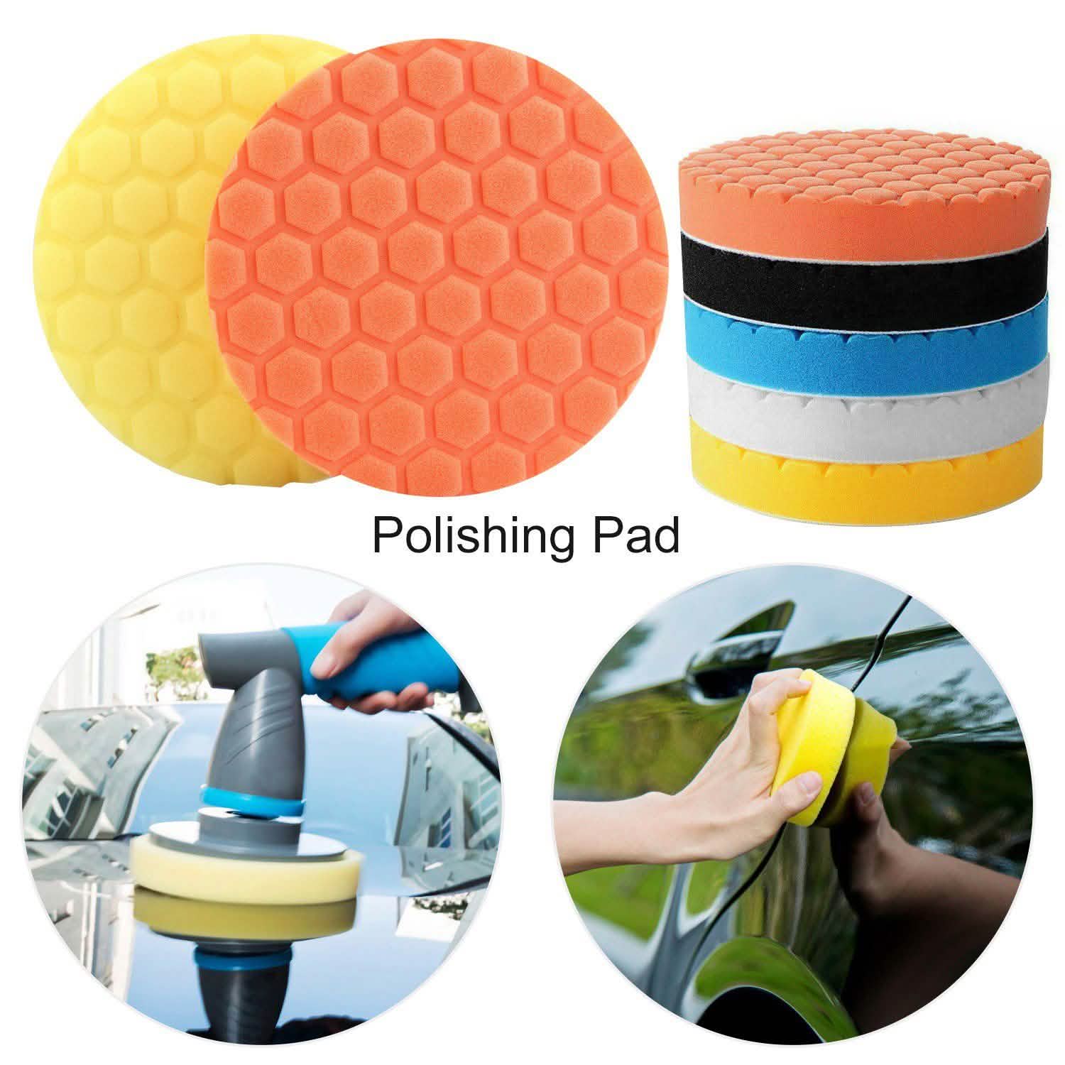 5-Piece: Car Polishing Sponge Pads DailySale