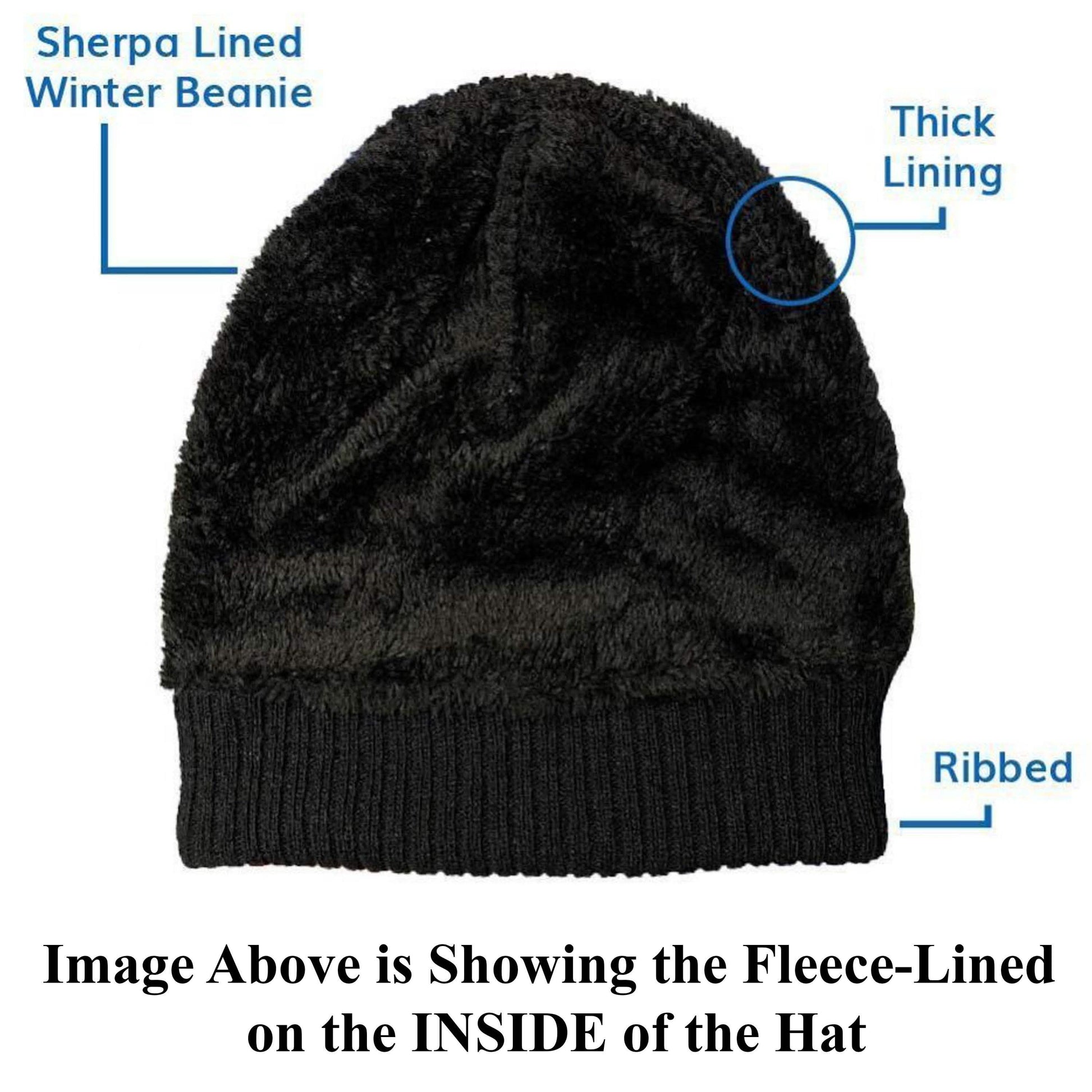 5-Piece: Men's Sherpa Winter Gift Set DailySale