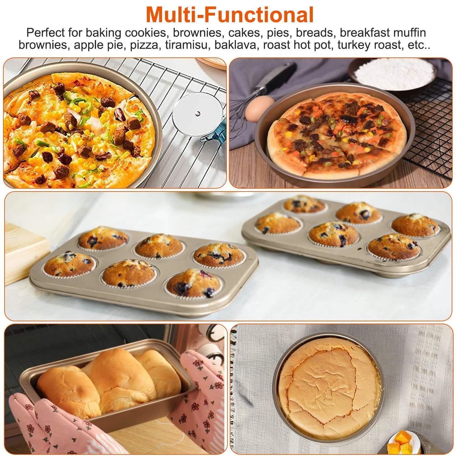5-Piece: Nonstick Bakeware Set DailySale