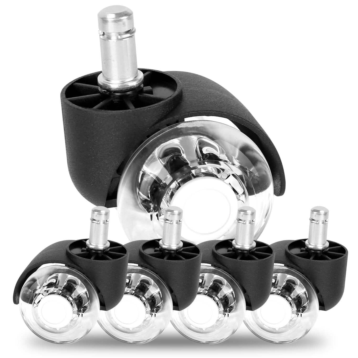 5-Piece: Office Chair Wheels Replacement DailySale
