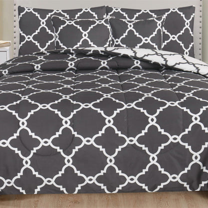 5-Piece: Reversible Comforter Set DailySale