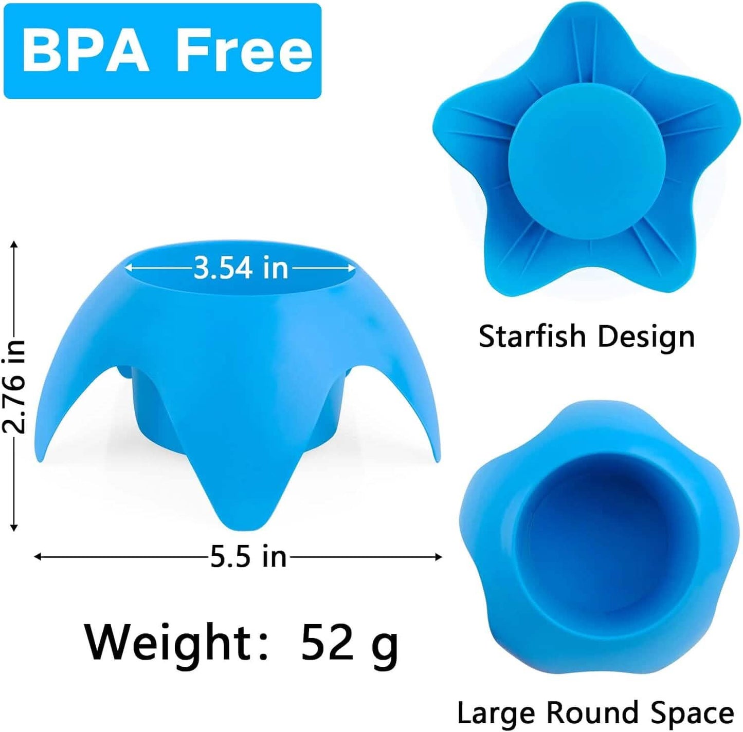 5-Piece: Seaside Plastic Beach Cup Holder DailySale