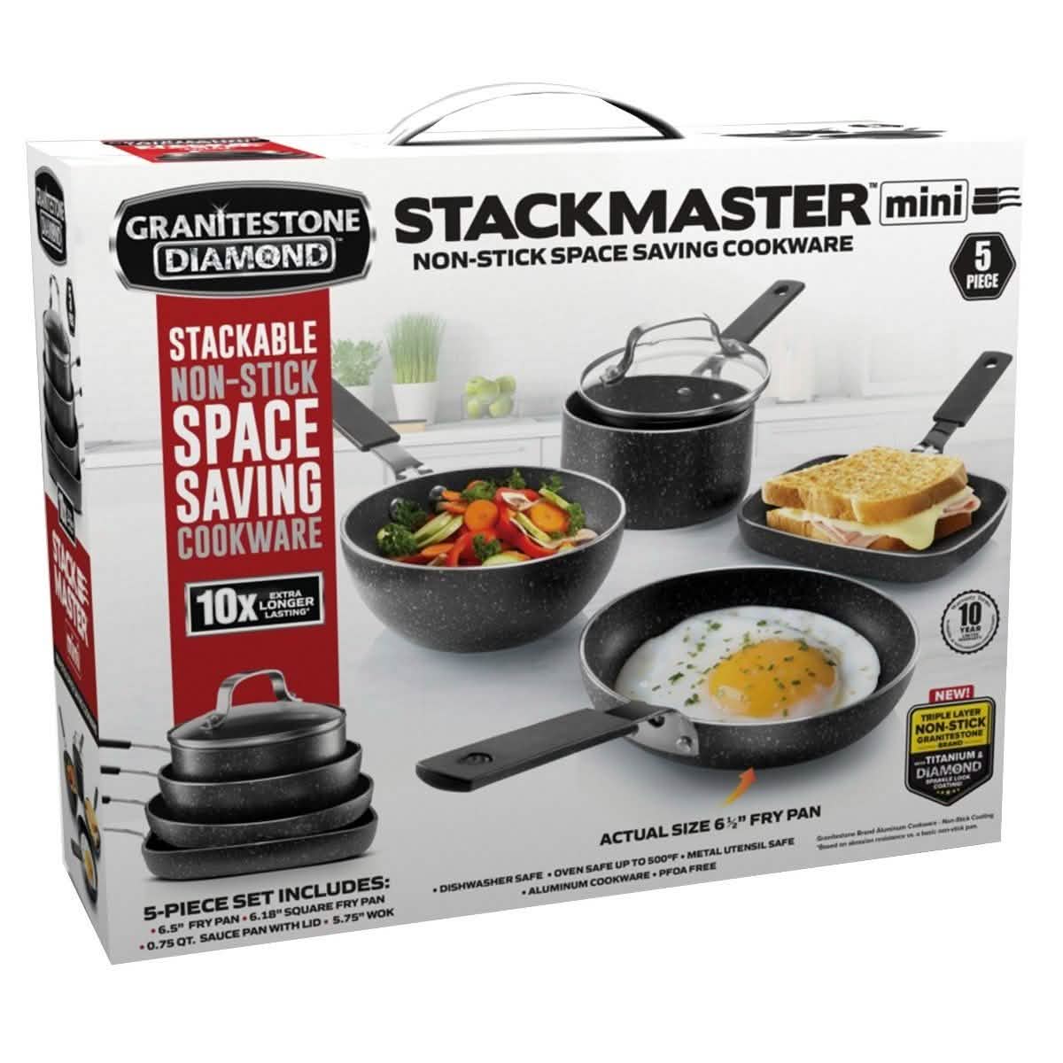 5-Piece Set: Gotham Steel 2833 Mini Stackmaster DailySale