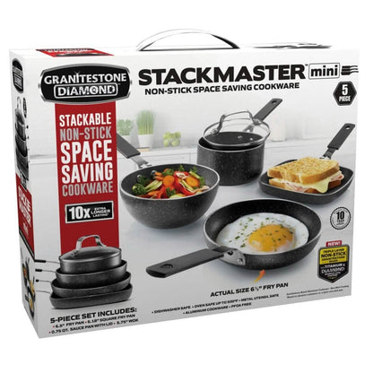 5-Piece Set: Gotham Steel 2833 Mini Stackmaster DailySale