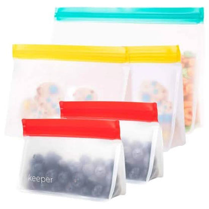 5-Piece Set: Keeper Reusable Storage Bags DailySale
