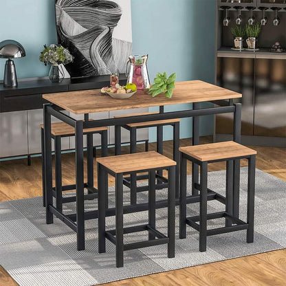 5-Piece Set: Kitchen Table and Chairs Set DailySale