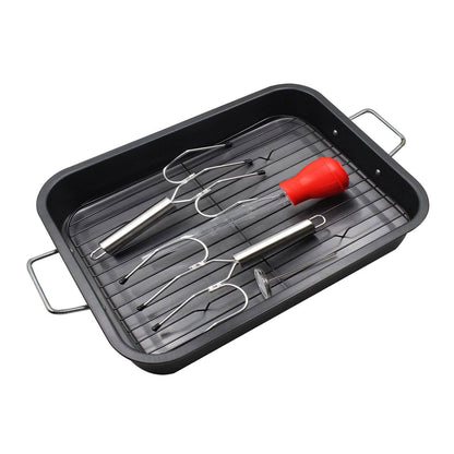 5-Piece Set: Non-Stick Roaster Pan Set DailySale