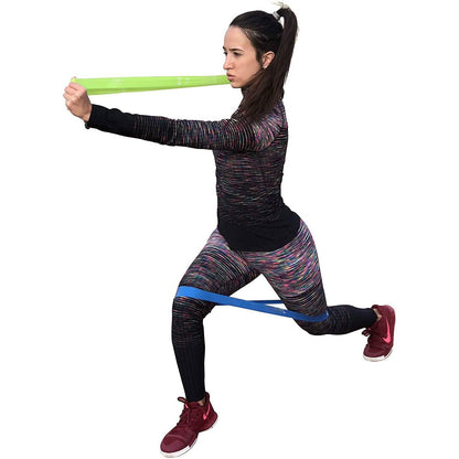 5-Piece Set: Resistance Loop Exercise Bands DailySale