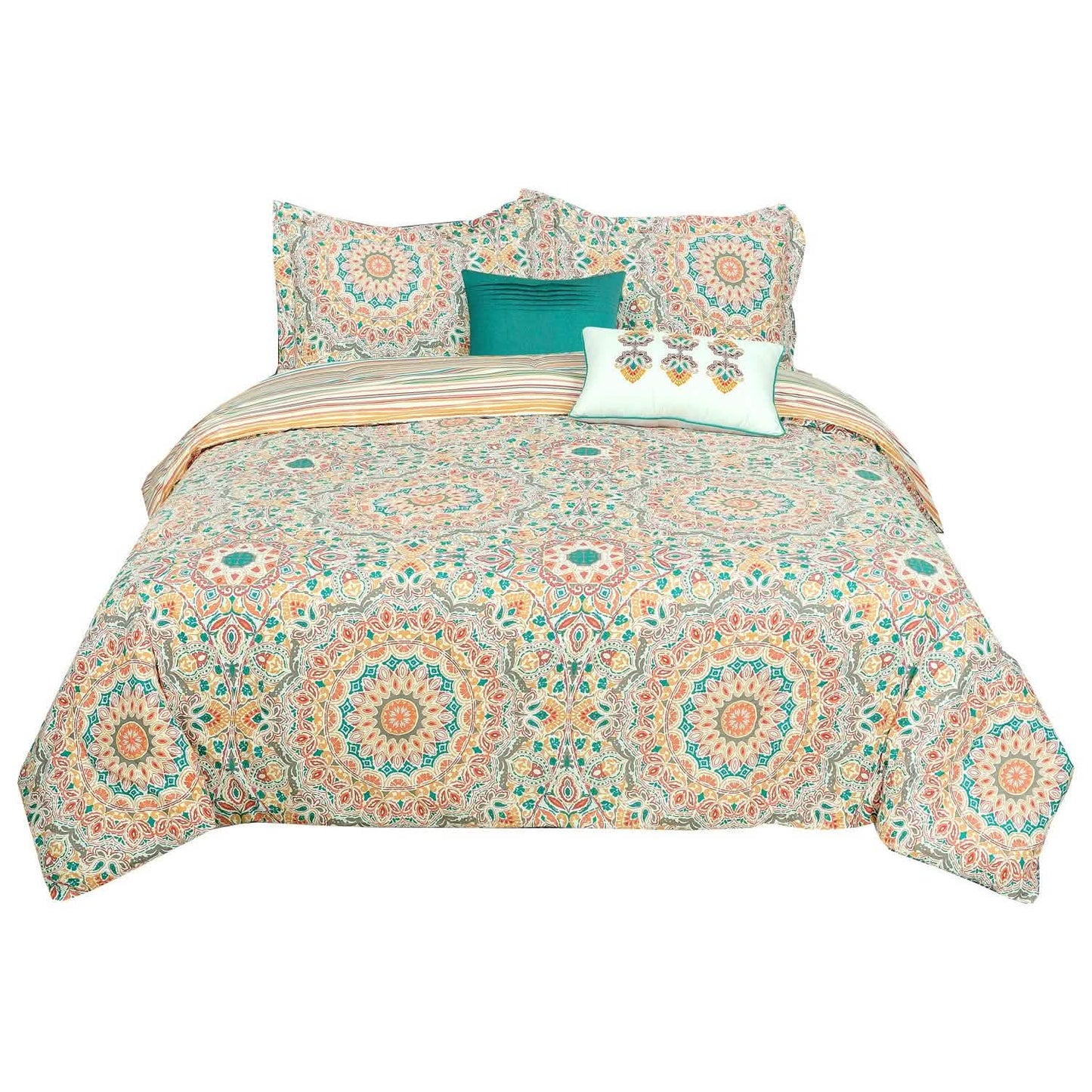 5-Piece: Sloane Street Cozumel Medallion Comforter Set DailySale
