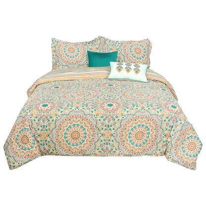 5-Piece: Sloane Street Cozumel Medallion Comforter Set DailySale