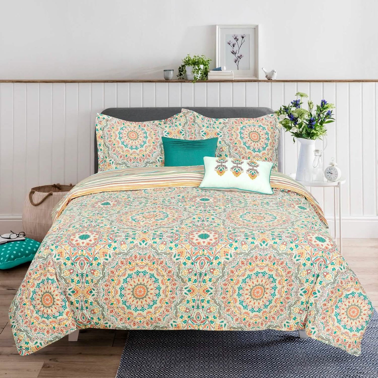 5-Piece: Sloane Street Cozumel Medallion Comforter Set DailySale