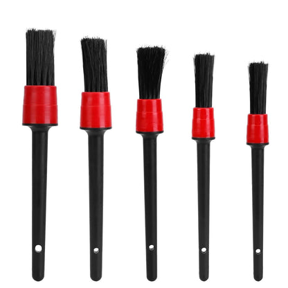 5-Pieces: Car Detailing Brush Set DailySale
