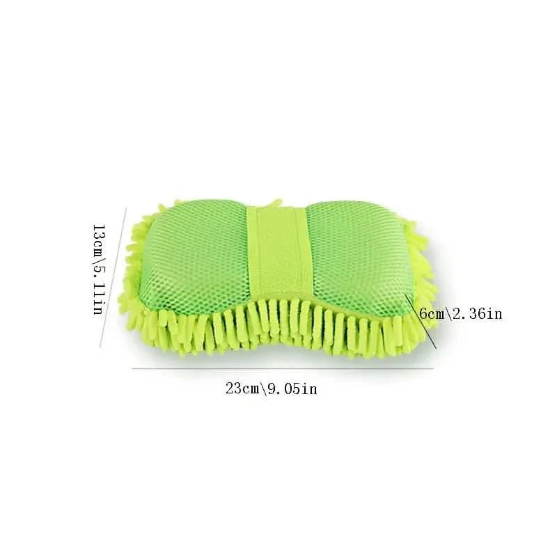 5-Pieces: Car Wash Mitt Chenille Microfiber Wash Sponge Scratch Free DailySale