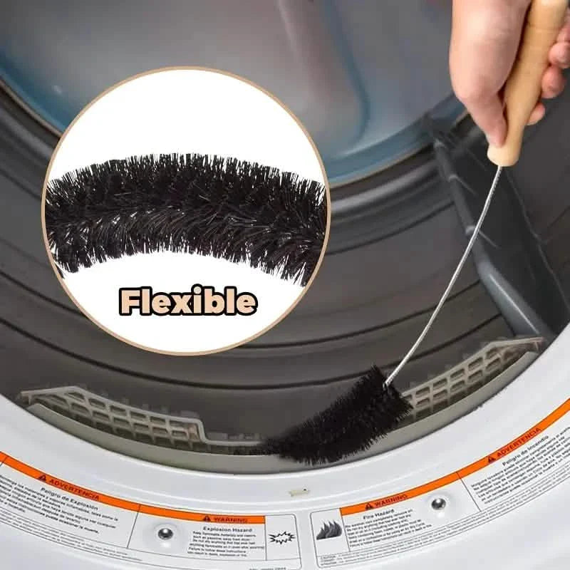 Flexible Cleaning Brush Set for Dryer Vents, Lint Traps, Radiators & Appliances DailySale