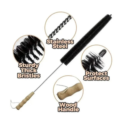 Flexible Cleaning Brush Set for Dryer Vents, Lint Traps, Radiators & Appliances DailySale