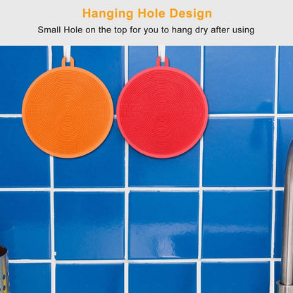 5-Pieces: Kitchen Cleaning Silicone Scrubber DailySale