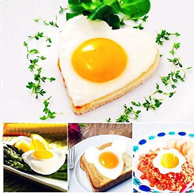 5-Pieces Set: Fried Egg Mold Pancake Rings Shaped DailySale
