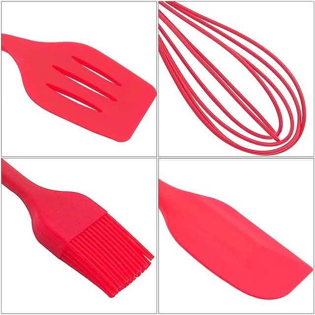 5-Pieces: Silicone Cooking Utensils Sets DailySale
