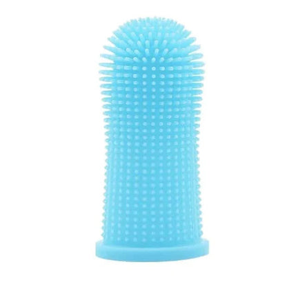 5-Pieces: Super Soft Pet Finger Toothbrush Teeth Cleaning Silicone Tooth Brush DailySale