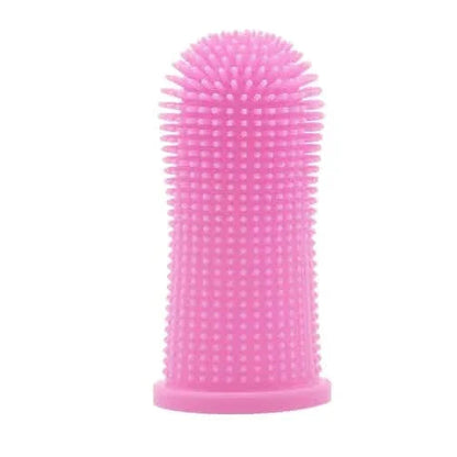 5-Pieces: Super Soft Pet Finger Toothbrush Teeth Cleaning Silicone Tooth Brush DailySale