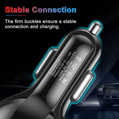 5 Port USB Fast Car Charger with LED Display DailySale