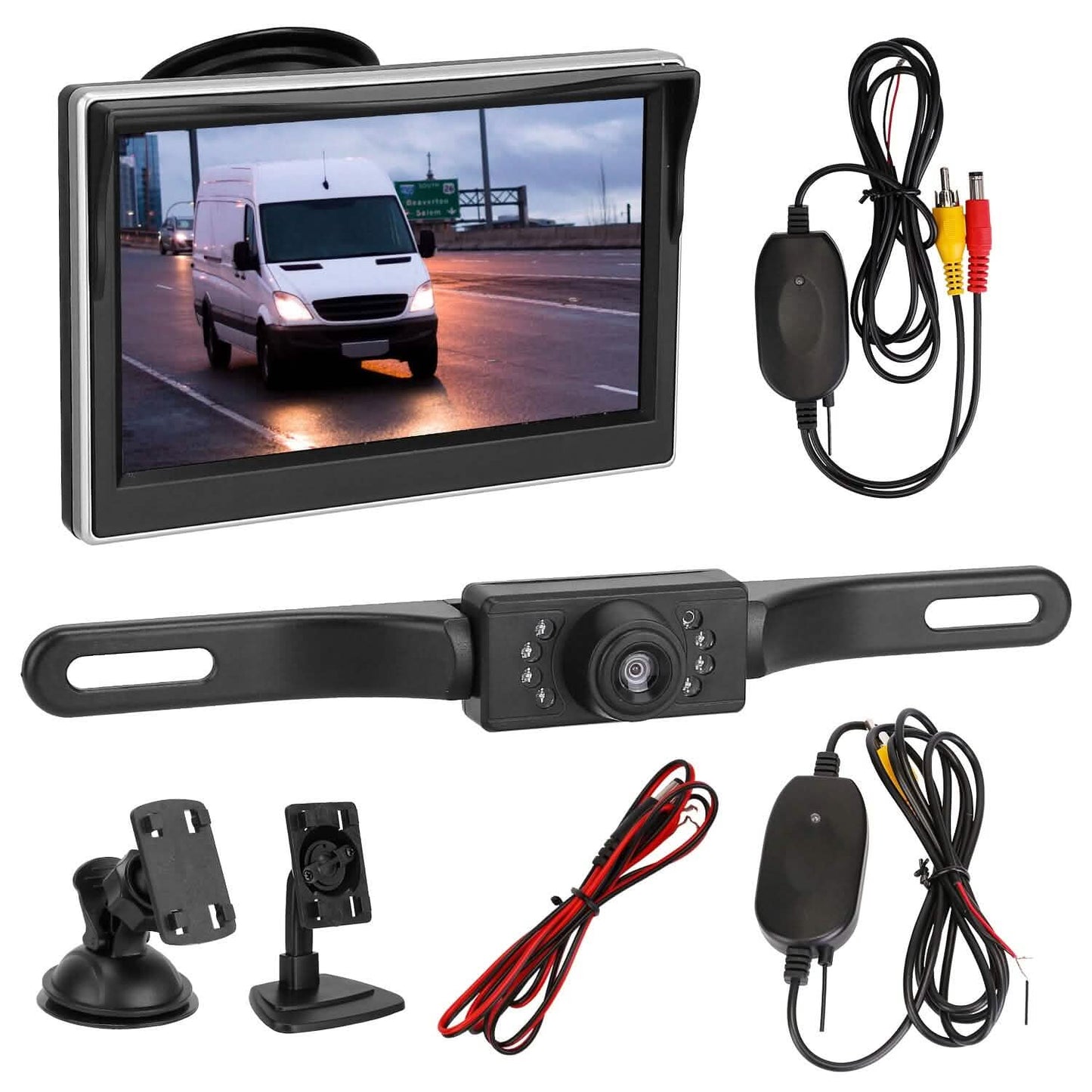 5" Screen Backup Camera Monitor Kit DailySale