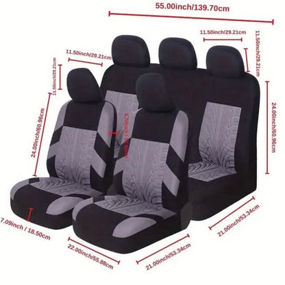 5 Seat Car Seat Covers Full Set DailySale