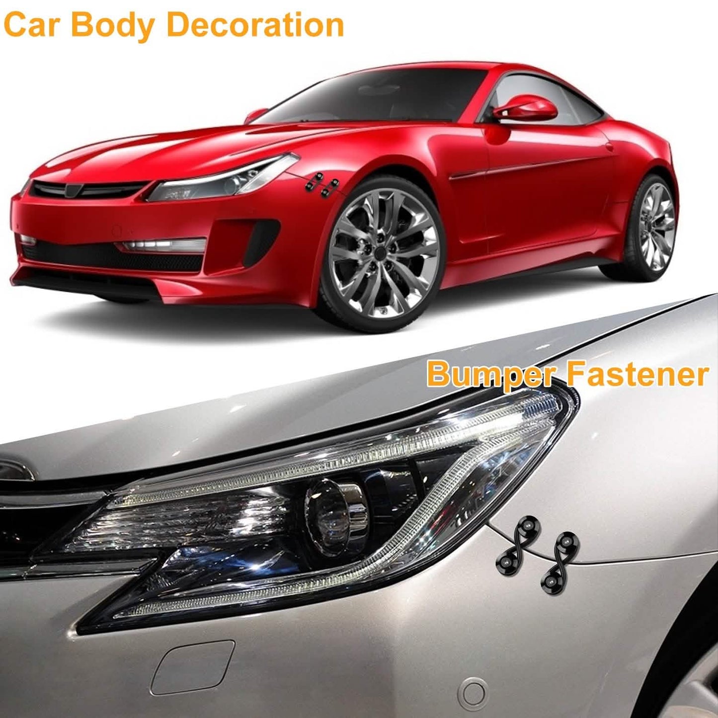 5-Set: Car Quick Release Bumper Fasteners DailySale