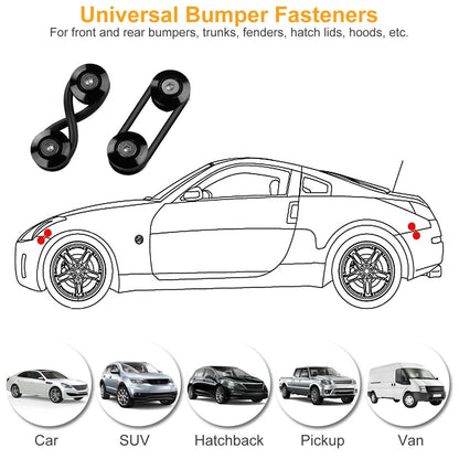 5-Set: Car Quick Release Bumper Fasteners DailySale