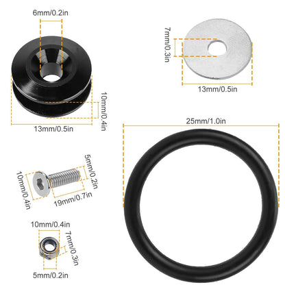 5-Set: Car Quick Release Bumper Fasteners DailySale