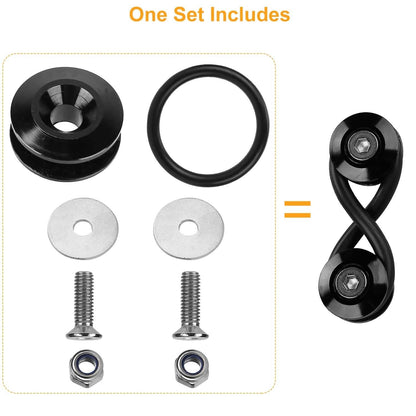 5-Set: Car Quick Release Bumper Fasteners DailySale