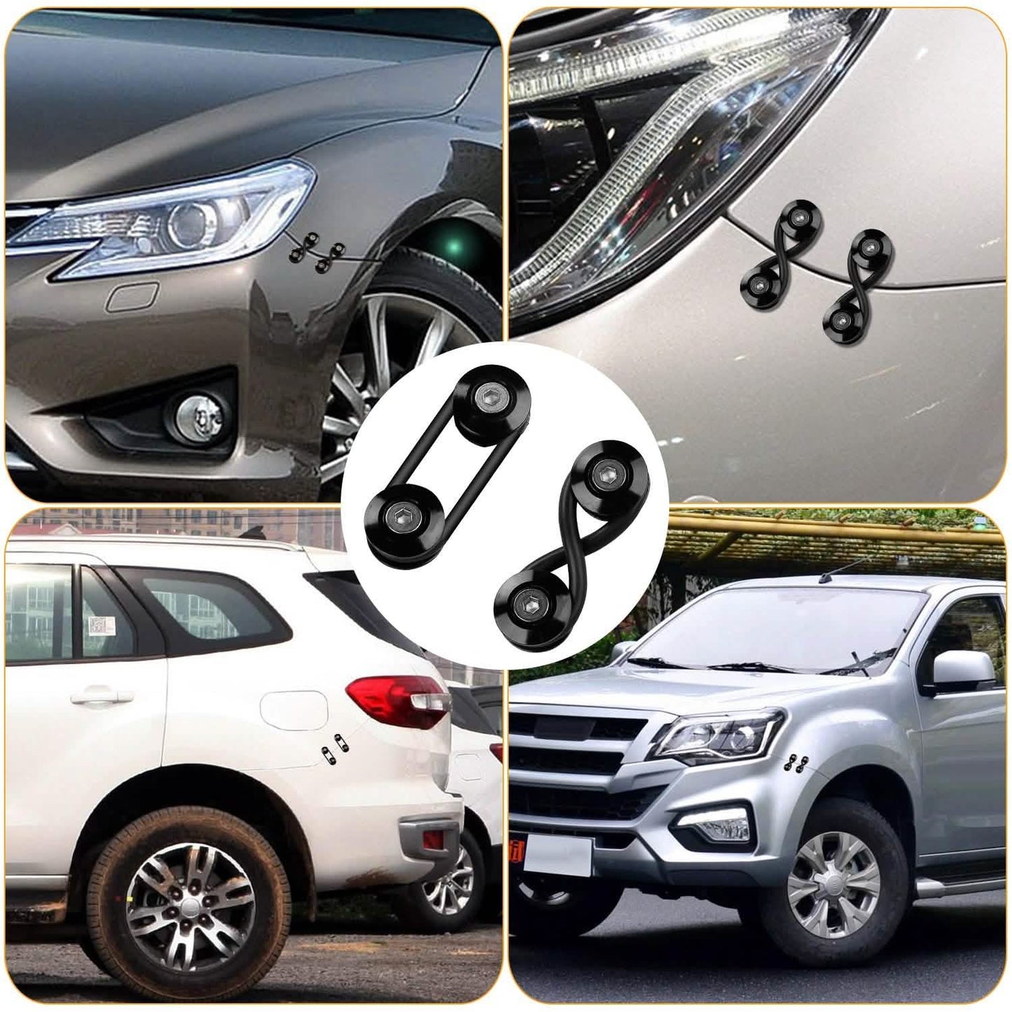 5-Set: Car Quick Release Bumper Fasteners DailySale