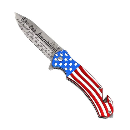5" Spring Assisted 2nd Amendment Knife DailySale