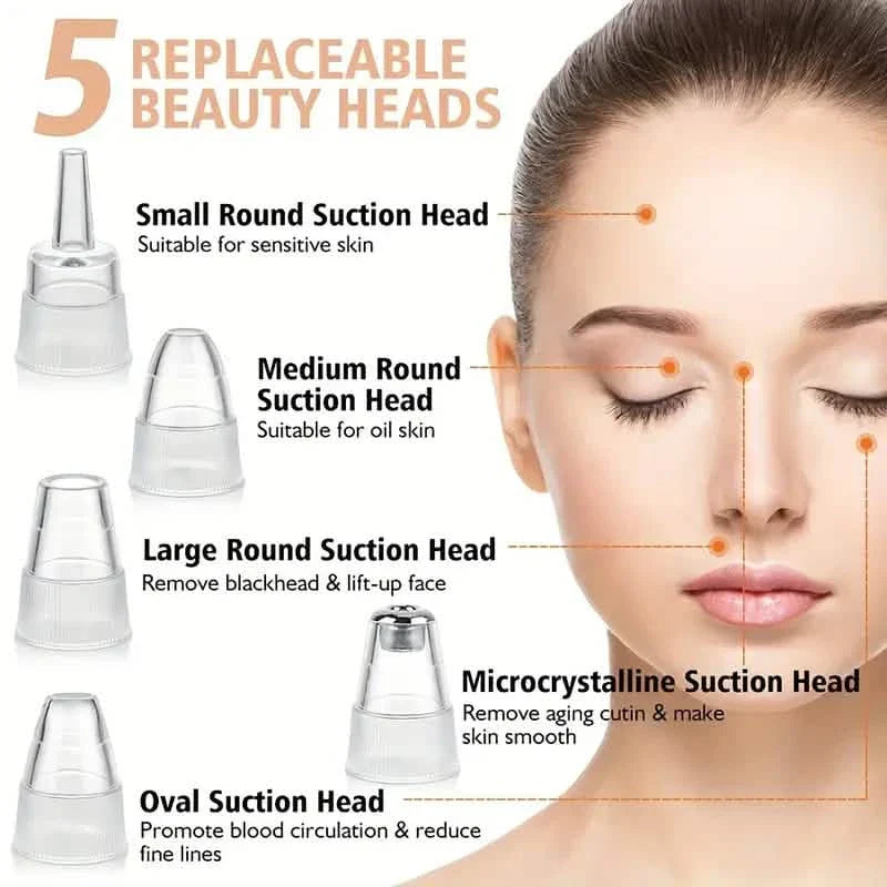 5-Suction Blackhead Removal Face Pore Cleaner DailySale