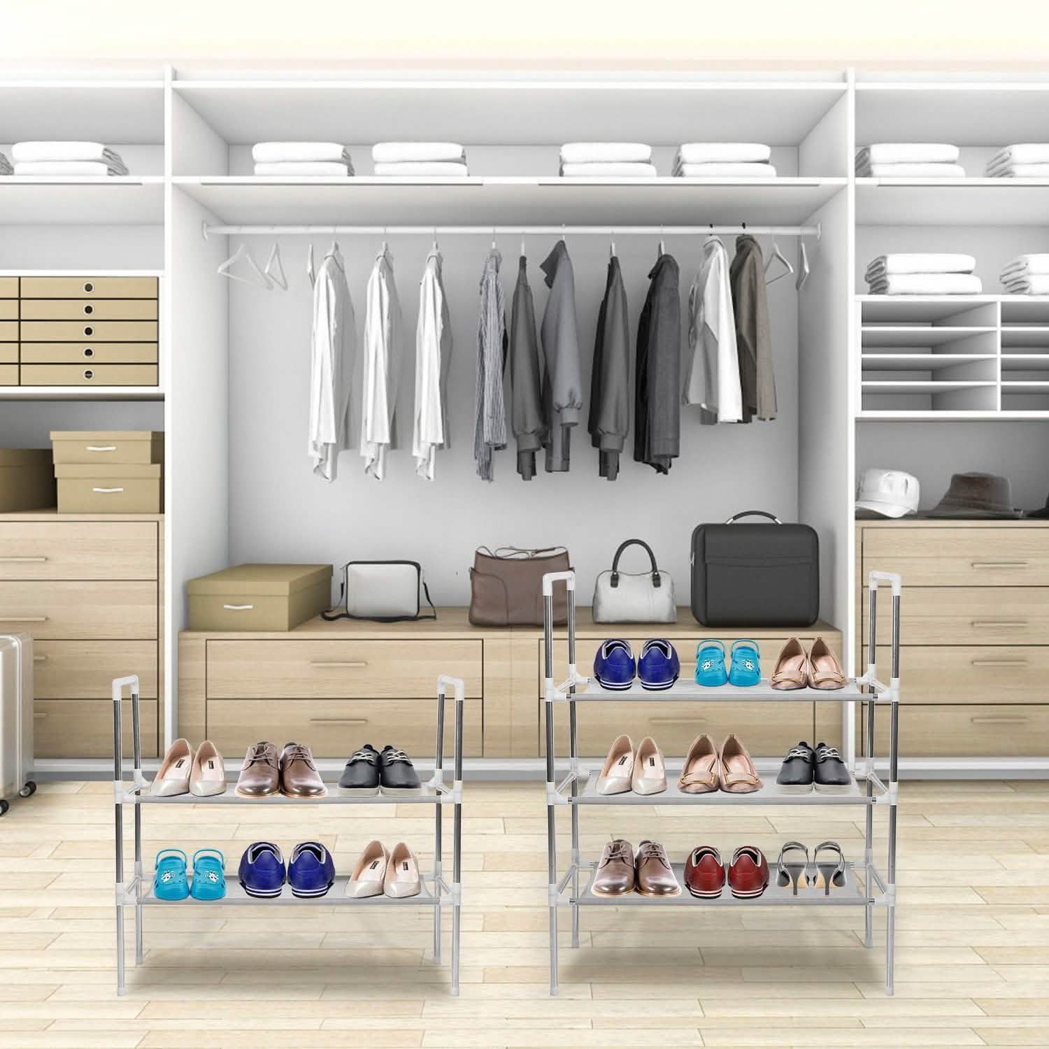 5-Tiers Shoe Rack Shelves 15 Pairs Shoe Oraganizer DailySale