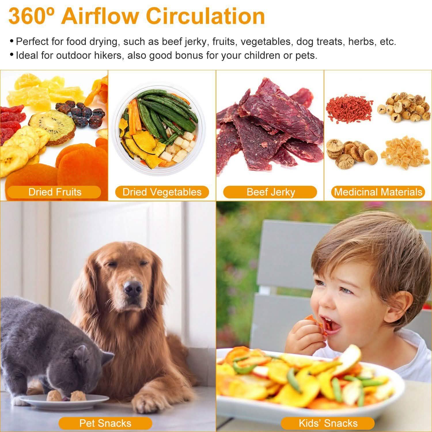 5-Tray Electric Food Dehydrator DailySale