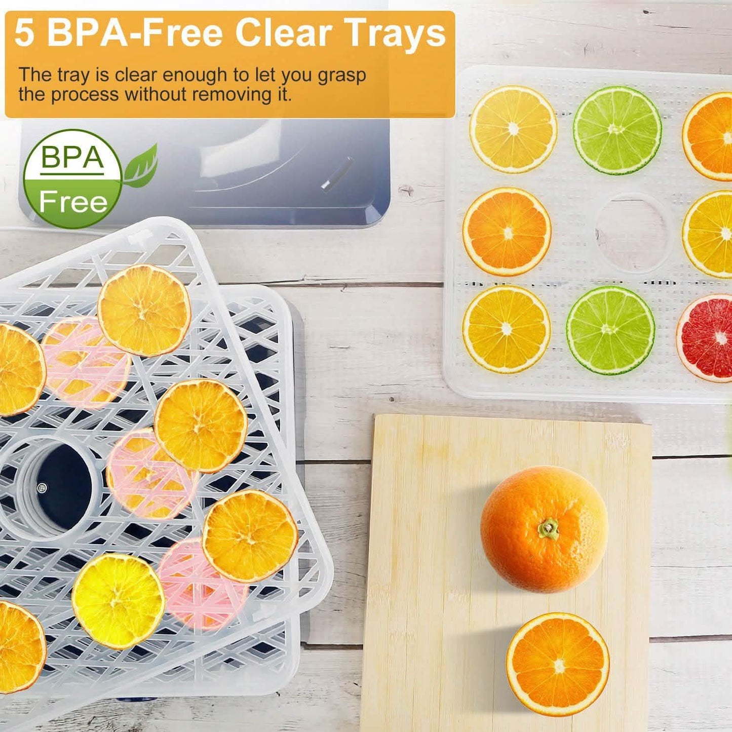 5-Tray Electric Food Dehydrator DailySale
