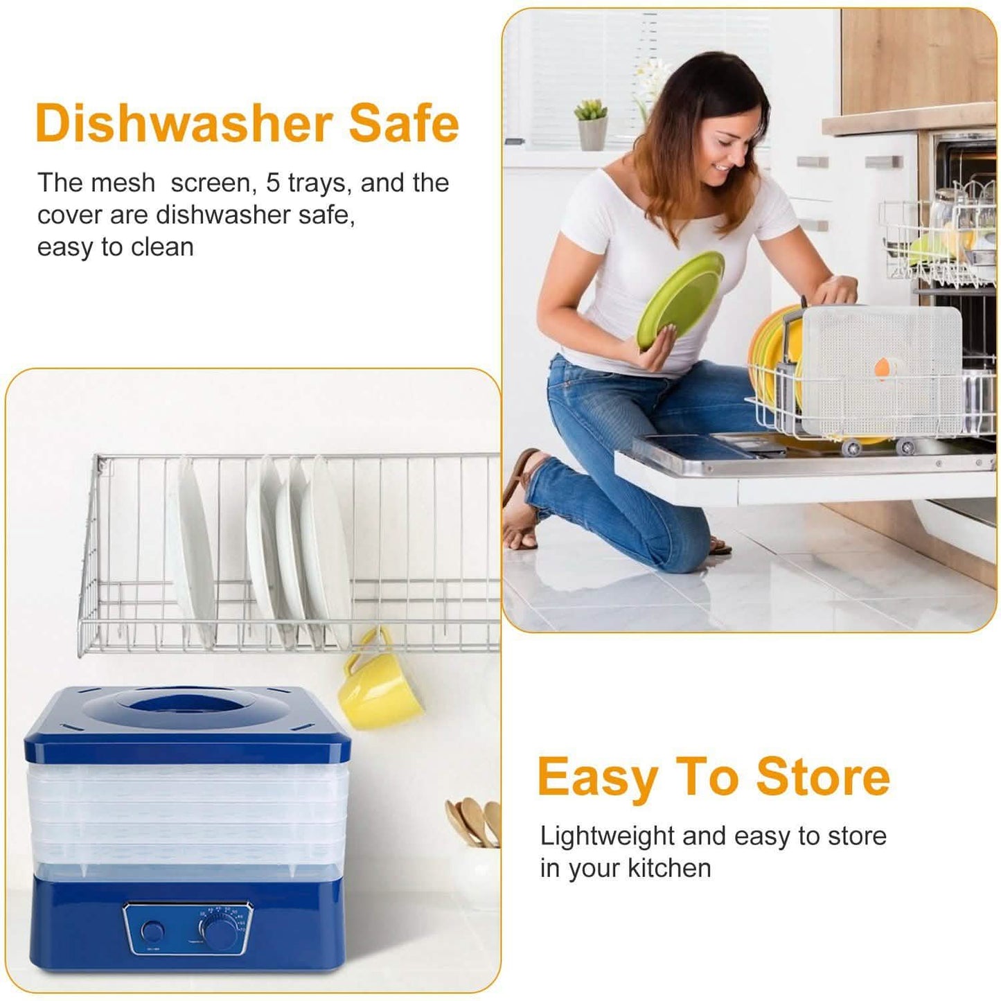 5-Tray Electric Food Dehydrator DailySale