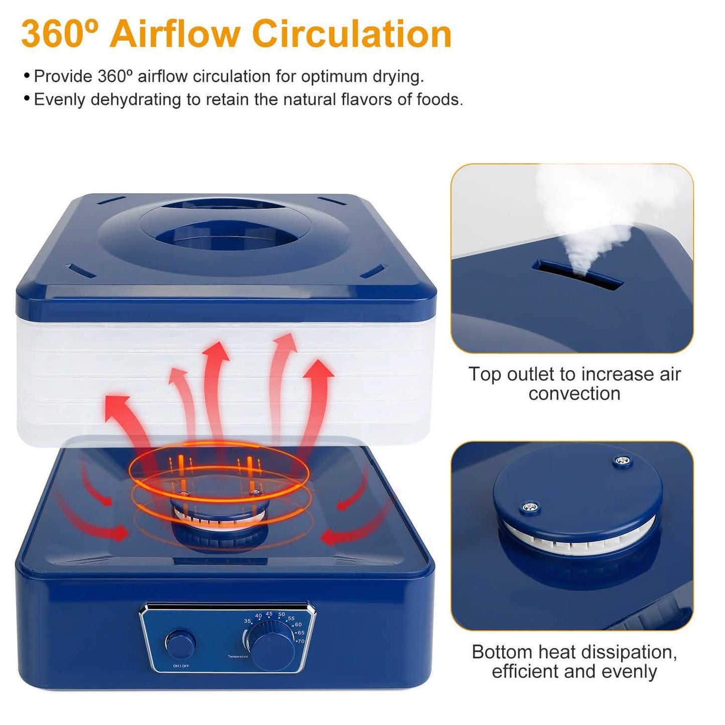 5-Tray Electric Food Dehydrator DailySale