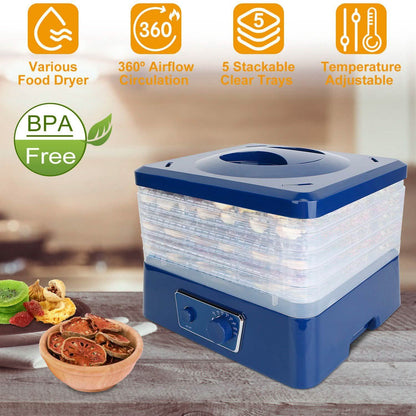 5-Tray Electric Food Dehydrator DailySale