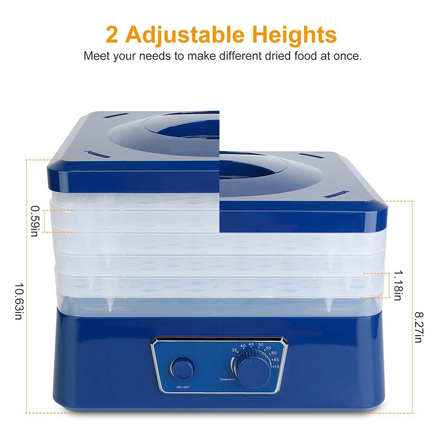 5-Tray Electric Food Dehydrator DailySale