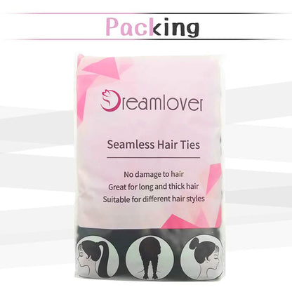 50-Pack: Dreamlover Black Hair Bands DailySale