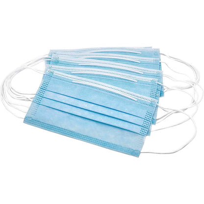 50-Pack or 100-Pack of 3 Layer Disposable Protective Face Masks DailySale