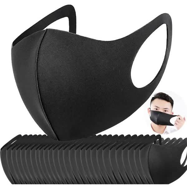 50-Pack: Reusable Double Layer Dustproof Sponge Mouth Mask DailySale