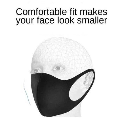 50-Pack: Reusable Double Layer Dustproof Sponge Mouth Mask DailySale