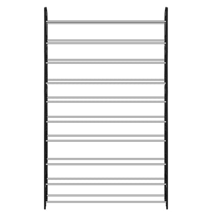 50-Pair Shoe Rack Storage Organizer 10-Tier Portable Wardrobe Tower DailySale