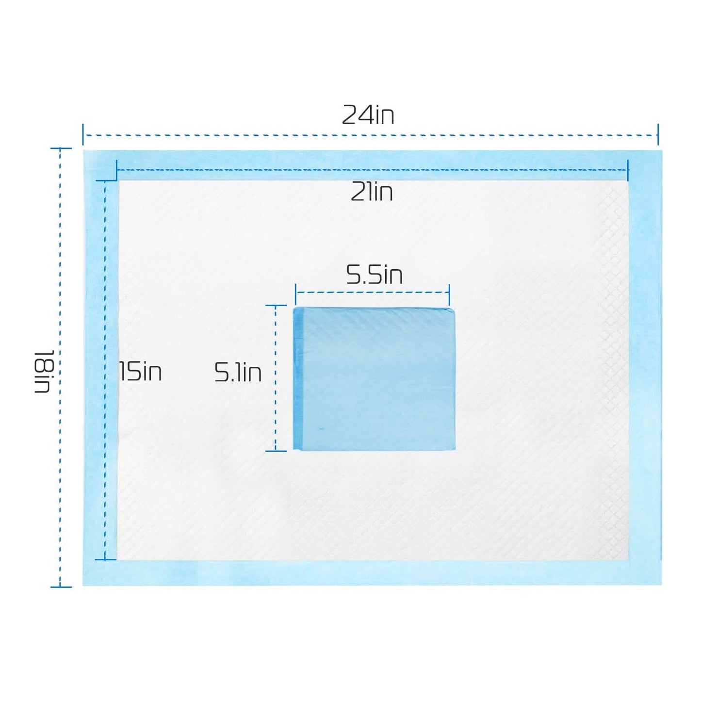 50-Piece: Dog Training Pads DailySale