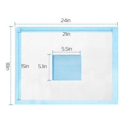 50-Piece: Dog Training Pads DailySale