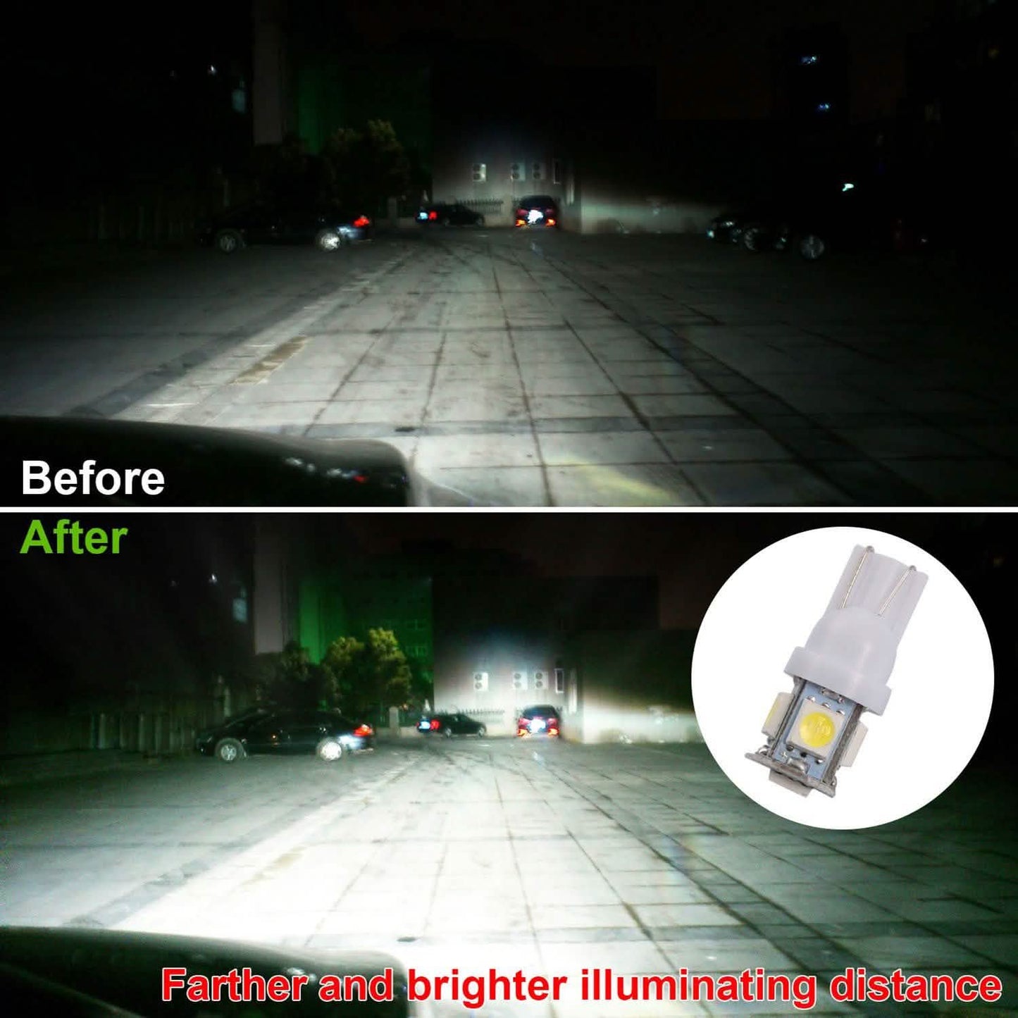 50-Piece: LED Car Light Bulbs DailySale