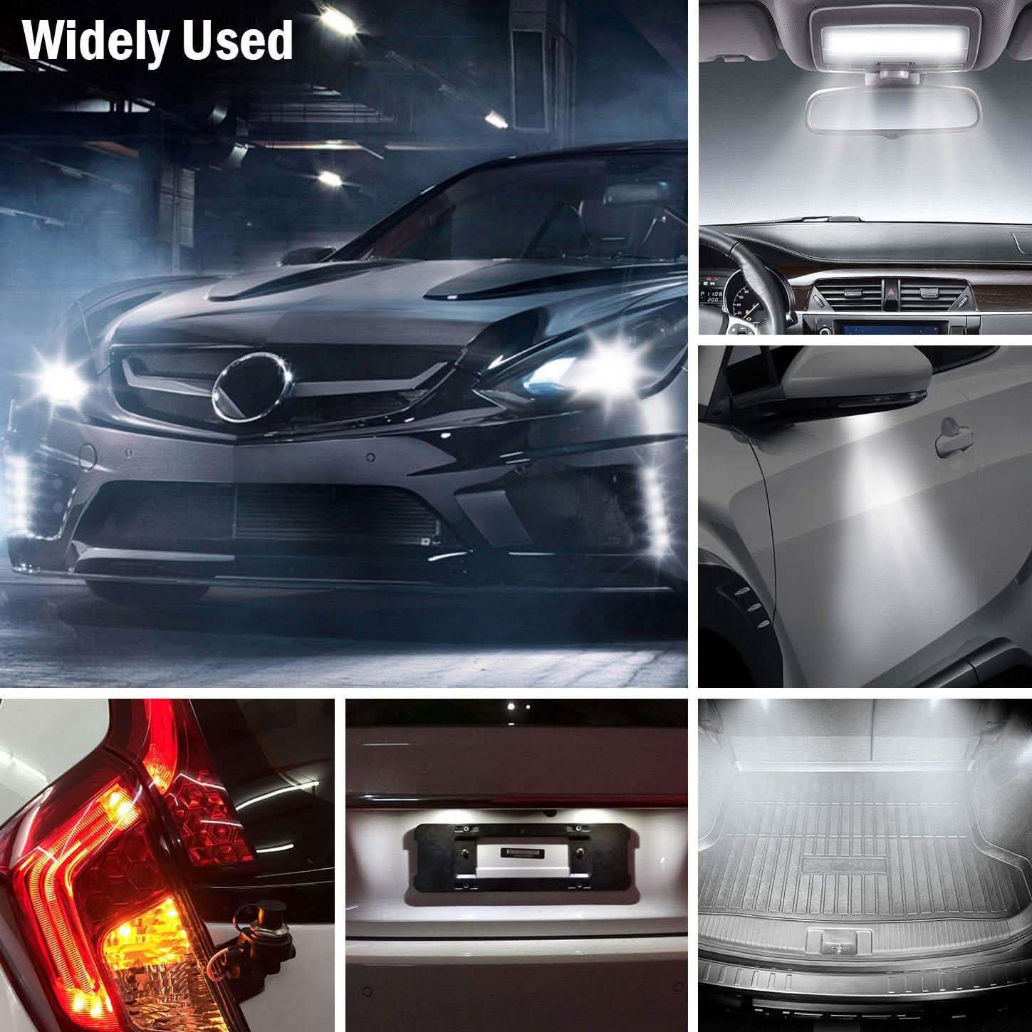 50-Piece: LED Car Light Bulbs DailySale